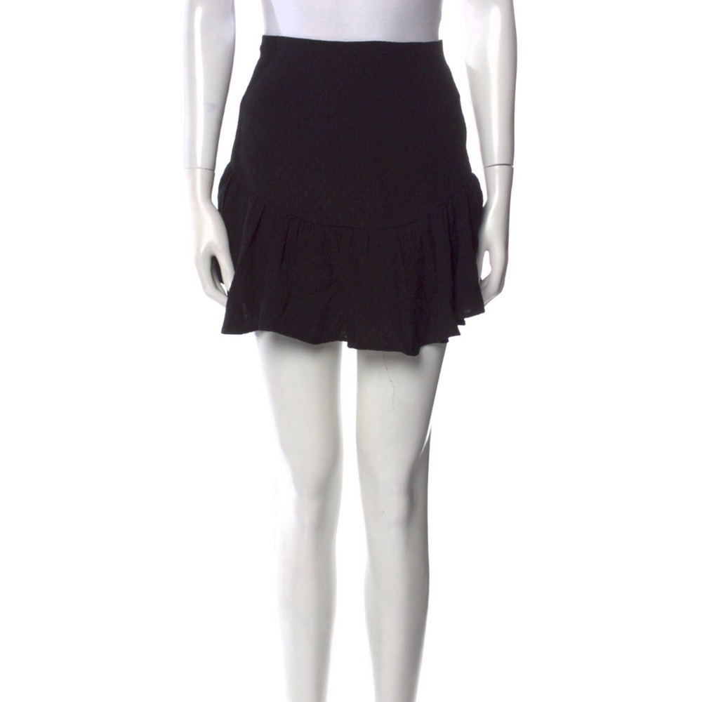 Sandro Ruffle Mini Skirt - Picture 2 of 3